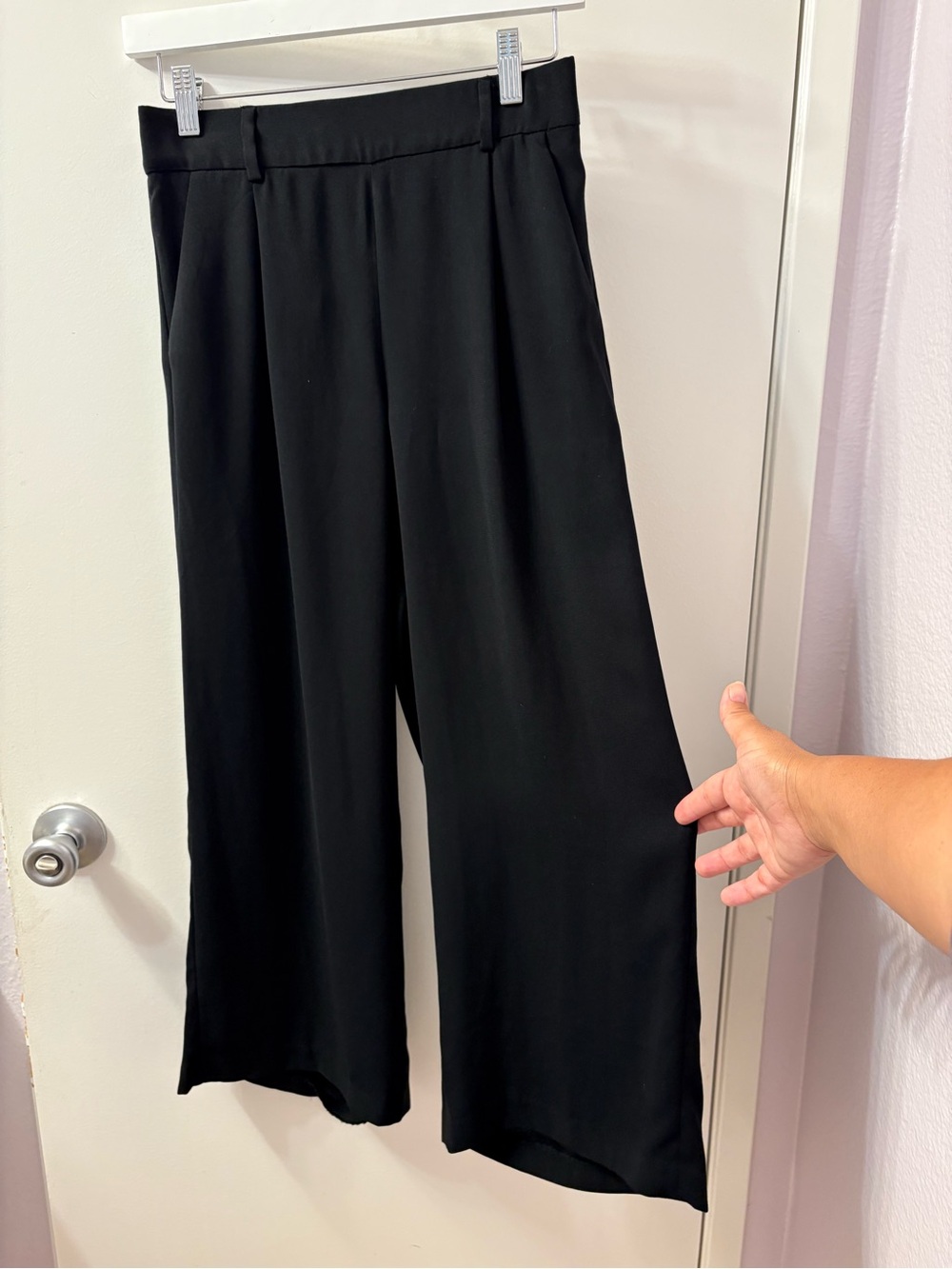 Halogen Black Wide-Leg Palazzo Pants XS •Like New•